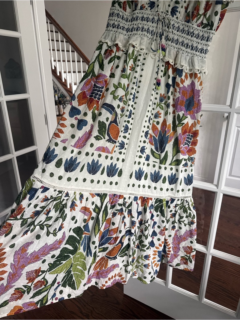 Anthropologie Farm Rio Summer Garden Dress - Picture 6 of 10